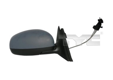 TYC Retrovizor Škoda Fabia 07-14, lijevi, unutarnje podešavanje, asferičan