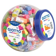 GIOTTO FILA Gumica Minigomma, 2327, sortirano, fluo boje