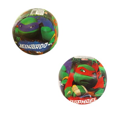 Lopta TMNT, 10 cm, mekana, 2s