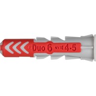 FISCHER Tipla DUOPOWER 6x30, 100 kom/pakiranje, plastika