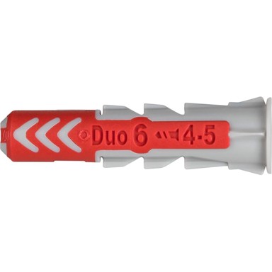 FISCHER Tipla DUOPOWER 6x30, 100 kom/pakiranje, plastika