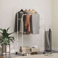 Stalak za odjeću, bijeli