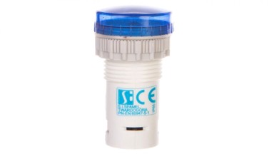 Kompaktna plava svjetiljka PK22-LN-24-LED AC/DC
