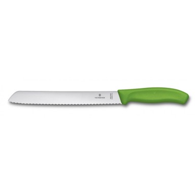 VICTORINOX Nož za kruh, 21 cm, zeleni