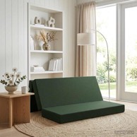 Sofa na razvlačenje, 200 x 67 x 45 cm, tamnozelena