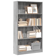 Regal za knjige 80x24x143 cm, konstruirano drvo, boja hrasta