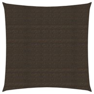 Jedro za zaštitu od sunca 160 g/m² smeđe 3,6 x 3,6 m HDPE