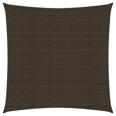 Jedro za zaštitu od sunca 160 g/m² smeđe 3,6 x 3,6 m HDPE