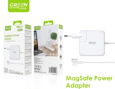 GREEN LYCA Punjač za MacBook Adapter za napajanje 180CM T-Type MagSafe, bijeli