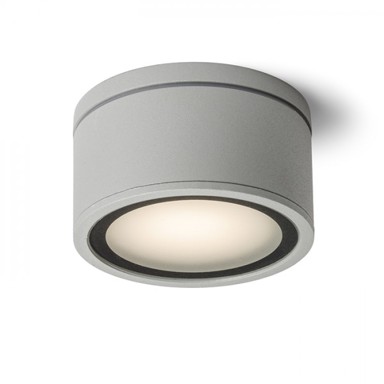 RENDL Stropna lampa, Merido, 230V, GX53 11W, IP54, srebrno siva