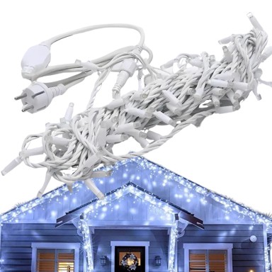 Božićni vijenac 500 LED hladno svijetlo
