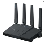 GL.INET Router GL-BE6500, Wi‑Fi 7 AX6500, Dual Band, 5x 2.5G LAN/WAN, USB 3.0, crna