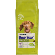 DOG CHOW Adult Janjetina, potpuna hrana za kućne ljubimce, za odrasle pse, 14 kg