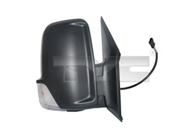 TYC Retrovizor Mercedes Sprinter 06-13, lijevi, 09-, električni, grijani, žmigavac, Crafter