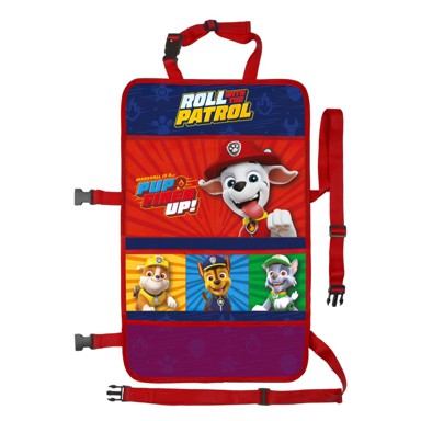 SEVEN Dječji organizator za auto 2u1 Paw Patrol crveno-plavi