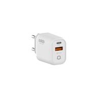 ADDA COLLINS Punjač CH-002-WH Fusion Fast Charger 2u1, QC3.0 USB-A + PD 20W Type-C, bijeli