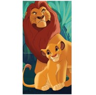 DISNEY Ručnik za plažu Lion King 70x140 cm