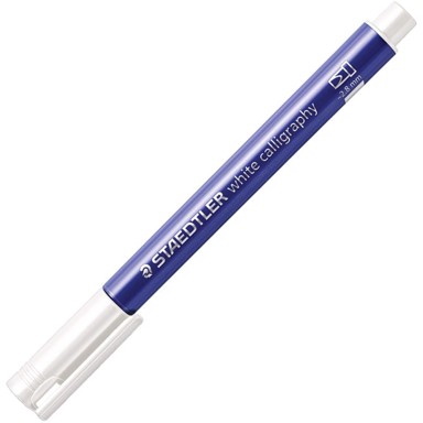 STAEDTLER Marker nepermanentni 2,8mm Metallic calligraphy 8325-0 bijeli