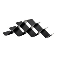 ZONE Rocks stalak za vino, metalni, sivi