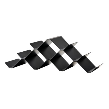 ZONE Rocks stalak za vino, metalni, sivi