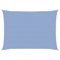 Jedrilica za sunčevu sjenu, 5 x 7 m, HDPE, plava i bijela