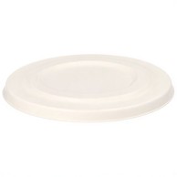 PAPSTAR Poklopac za šalicu za juhu od šećerne trske, 600 ml, Ø 14 cm, 50 komada