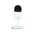 MARVO Mikrofon MIC-06 WH žičani RGB bijeli