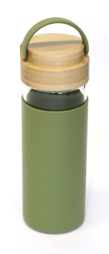 DOMY Boca, bamboo poklopac, 480 ml, zelena
