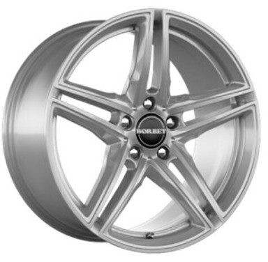 BORBET Aluminijski naplatak XR 7,5x16 5/112 ET45 66,6 briljantno srebrni