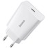 BASEUS Punjač USB-C QC 20W MINI, bijela