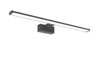 FEROTEHNA Rasvjeta za vlažne prostore LED Bela, 15W, 1200 lm, 4000K, IP44, crna