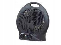 Ventilator grijač 2000 W CRNA VO0800