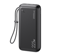 USAMS Power Bank PB60 (US-CD168), Dual USB s uzicom, Quick Charge 3.0, PD 3.0, 20,000mAh, 22,5W, crna