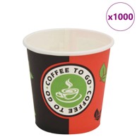Papirnate šalice za kavu, 1000 kom, 240 ml