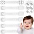 RICOKIDS Zaštita za ormarić 798200, 6 kom, bijela