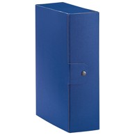 ESSELTE Mapa s gumbom Eurobox, A4, hrbat 100 mm, C3005, plava