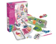 ART & CREATIONS Set Naljepnice A Diamanter