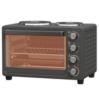 HOMESTAR Mini pećnica 28 L 48,6x36,3x33 cm, crna
