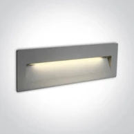 Vanjska ugradbena zidna LED svjetiljka DM68068C/G/V, 6 W, siva