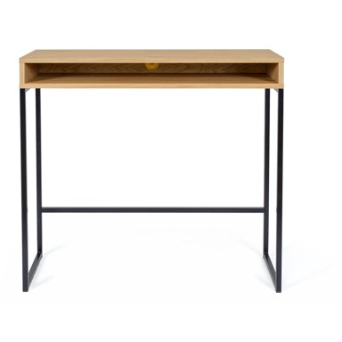 WOODMAN Radni stol s pločom stola u dekoru hrasta 35x100 cm Frame