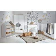 BELLAMY Dječja soba Nomi, 6 elemenata, bijela