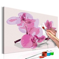 Slika za samostalno slikanje Orchid Flowers 60x40