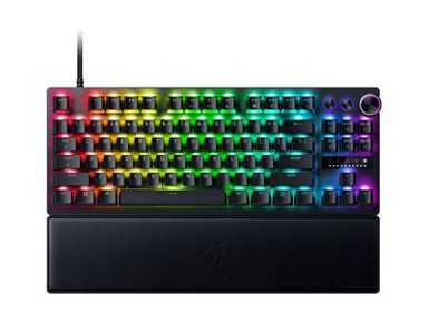 RAZER Tipkovnica Huntsman V3 Pro Tenkeyless, žičana, crna