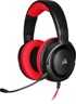 CORSAIR Gaming slušalice HS35 Stereo, crvena
