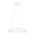 TRIO Bijela LED viseća svjetiljka s mogućnosti zatamnjivanja s metalnim sjenilom ø 62 cm Cardona 