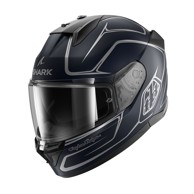 SHARK Kaciga D-SKWAL3 DRONE TLD, mat modro-siva