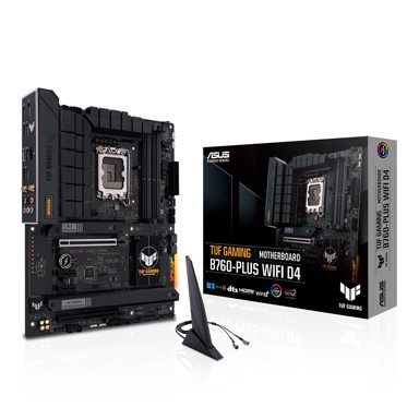 ASUS Matična ploča TUF GAMING B760-PLUS, Intel B760, DDR4, WIFI, s. LGA 1700, ATX