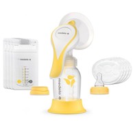 MEDELA Ručna 2-fazna izdajalica + sisač S Harmony Essentials Pack
