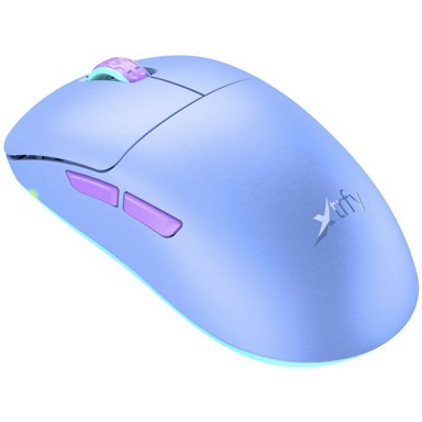 XTRFY Miš M8 Wireless, Frosty ljubičasta, gaming