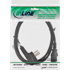 INLINE Strujni kabel 16653S, tip H na C13, 3 m, crni